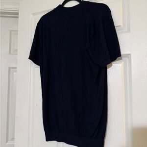 Zara Navy Blue Knit Sweater